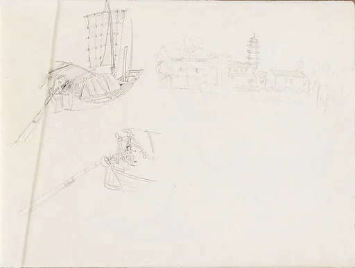 山水花卉寫生稿|Flower, Plant and Landscape Sketches from Life