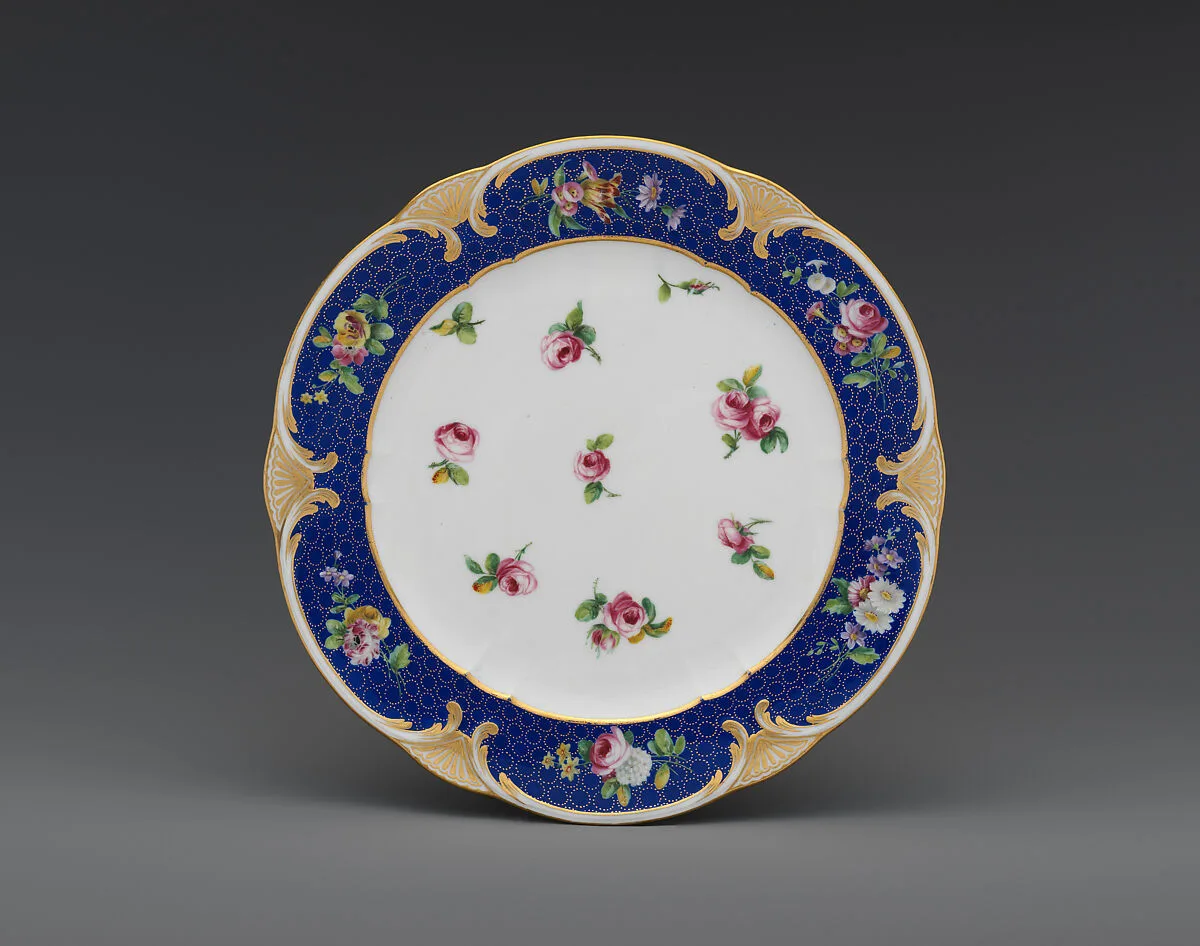 Plate (assiette à palmes) — Sèvres Manufactory|Bertrand