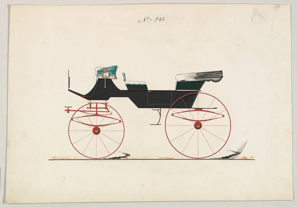 Design for Vis-à-vis, no. 941 — Brewster & Co.