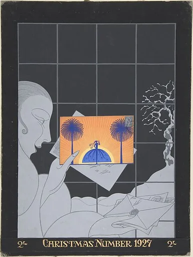 "Riviera": Cover Design for "Harper's Bazar"
