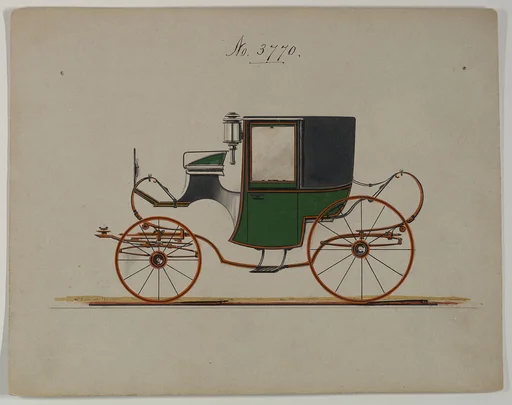 Design for Brougham, no. 3770