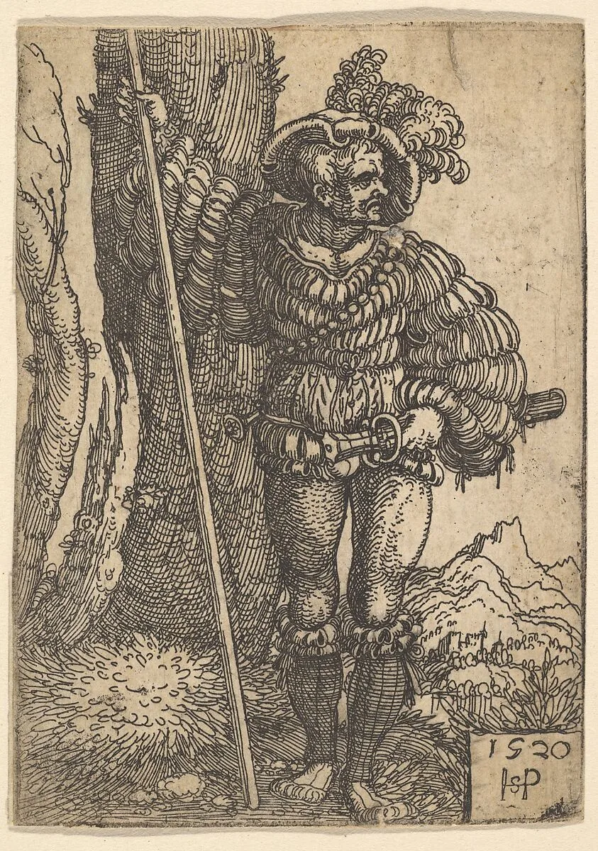A Lansquenet — Sebald Beham