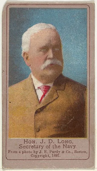 Honorable J. D. Long, Secretary of the Navy, from the Heroes of the Spanish War series (T175) — J. E. Purdy & Co.|Kinney Brothers Tobacco Company|American Tobacco Company