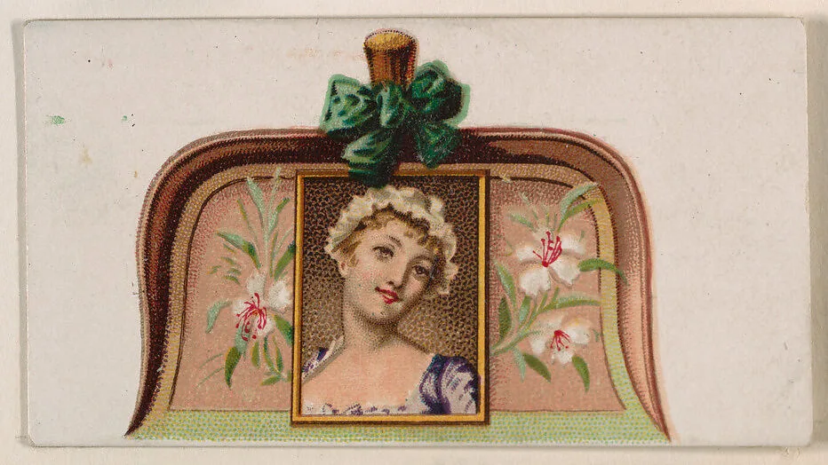 Dust pan, from the Novelties series (N228, Type 5) issued by Kinney Bros. — Kinney Brothers Tobacco Company
