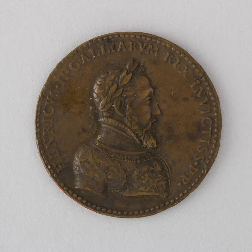 Medal Showing Henry II of France