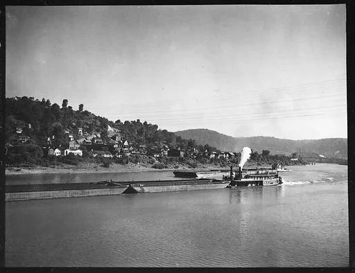 [Sternwheeler A.B. Sheets on River, Pittsburgh, Pennsylvania?]