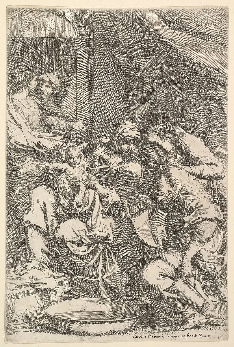 The Birth of the Virgin — Carlo Maratti