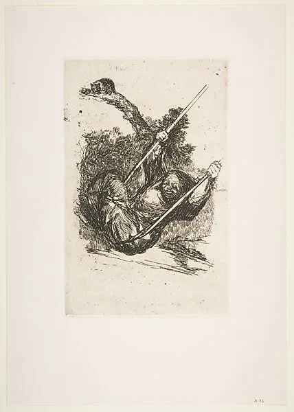 Old woman on a swing (Vieja columpiándose) — Goya (Francisco de Goya y Lucientes)|Eleanor Sayre|Emiliano Sorini