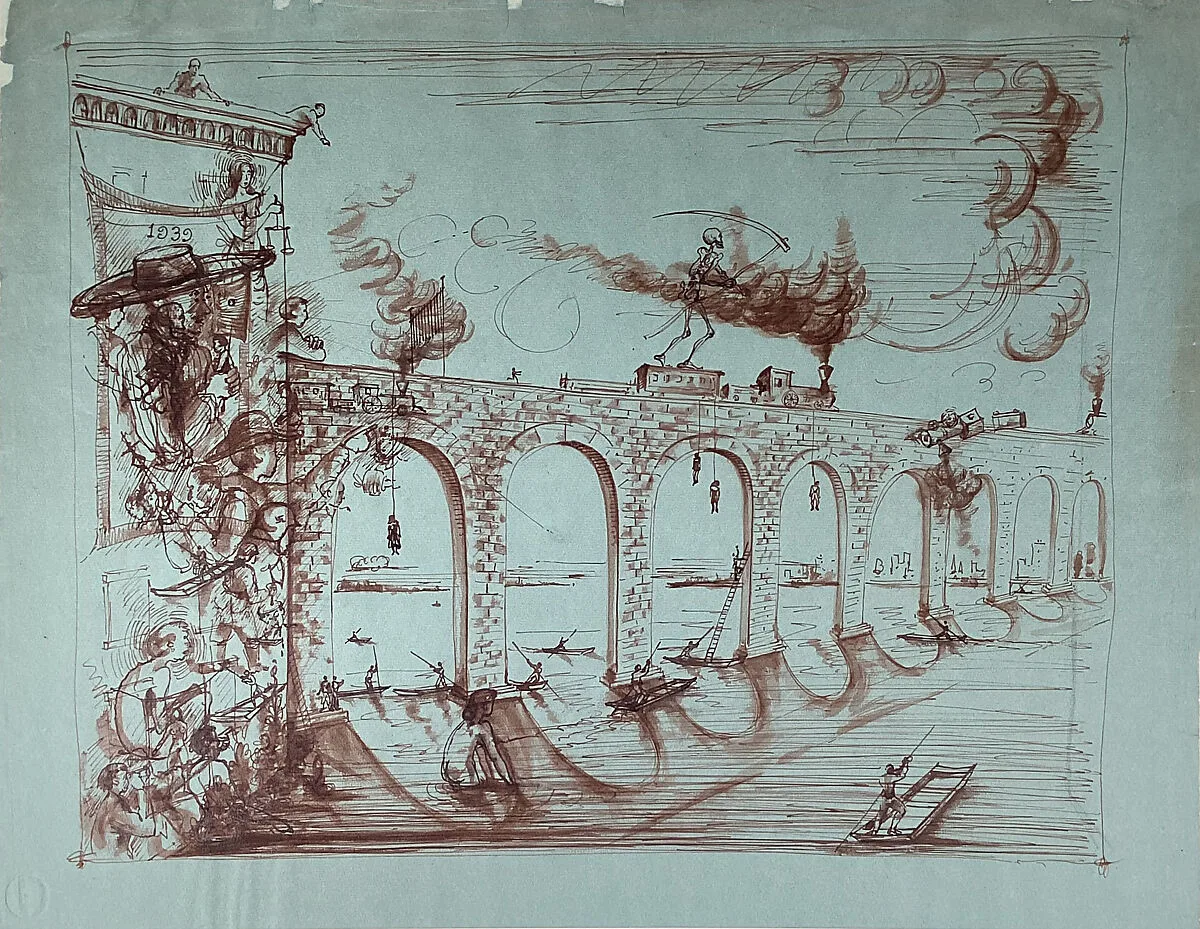 Train Bridge — Bernard Sanders