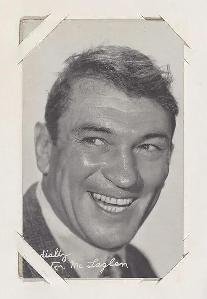 Victor McLaglen from Movie Stars Exhibit Cards series (W401) — Unknown