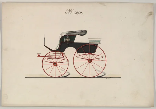 Design for Stanhope Phaeton, no. 1060