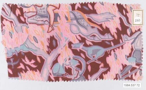 Textile sample, from the ¦Franko Prints¦ series