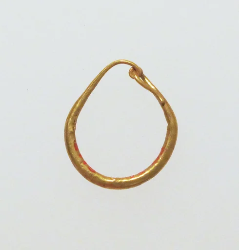 Earring-loop type, plain