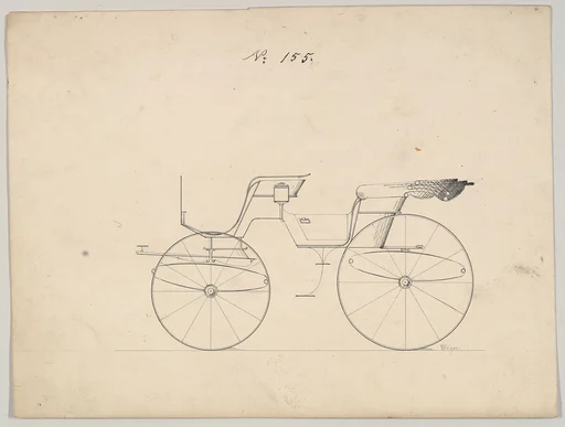 Design for Phaeton, no. 155