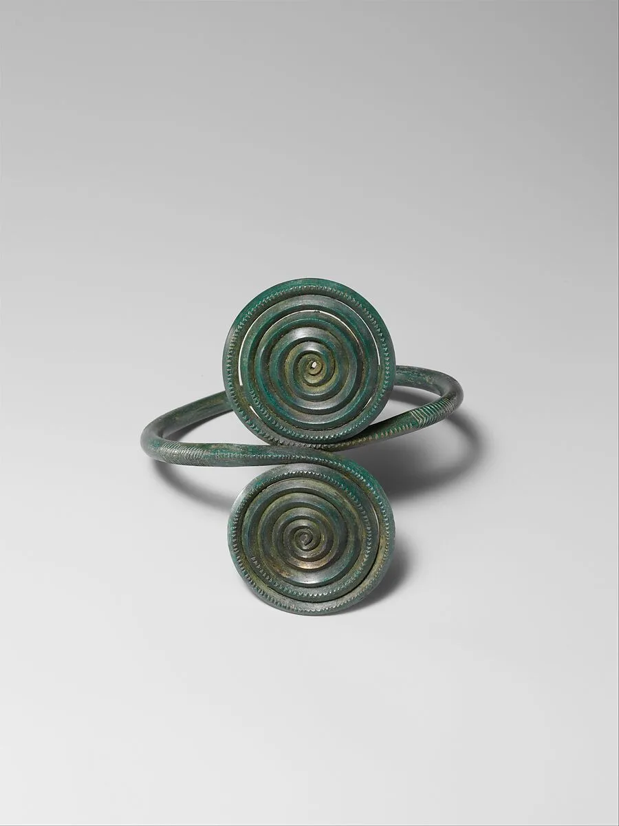 Armband with Spirals — Unknown