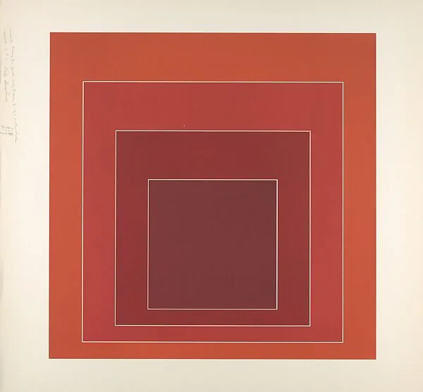 Proof for White Line Square series — Josef Albers|Gemini G.E.L.|Kenneth E. Tyler