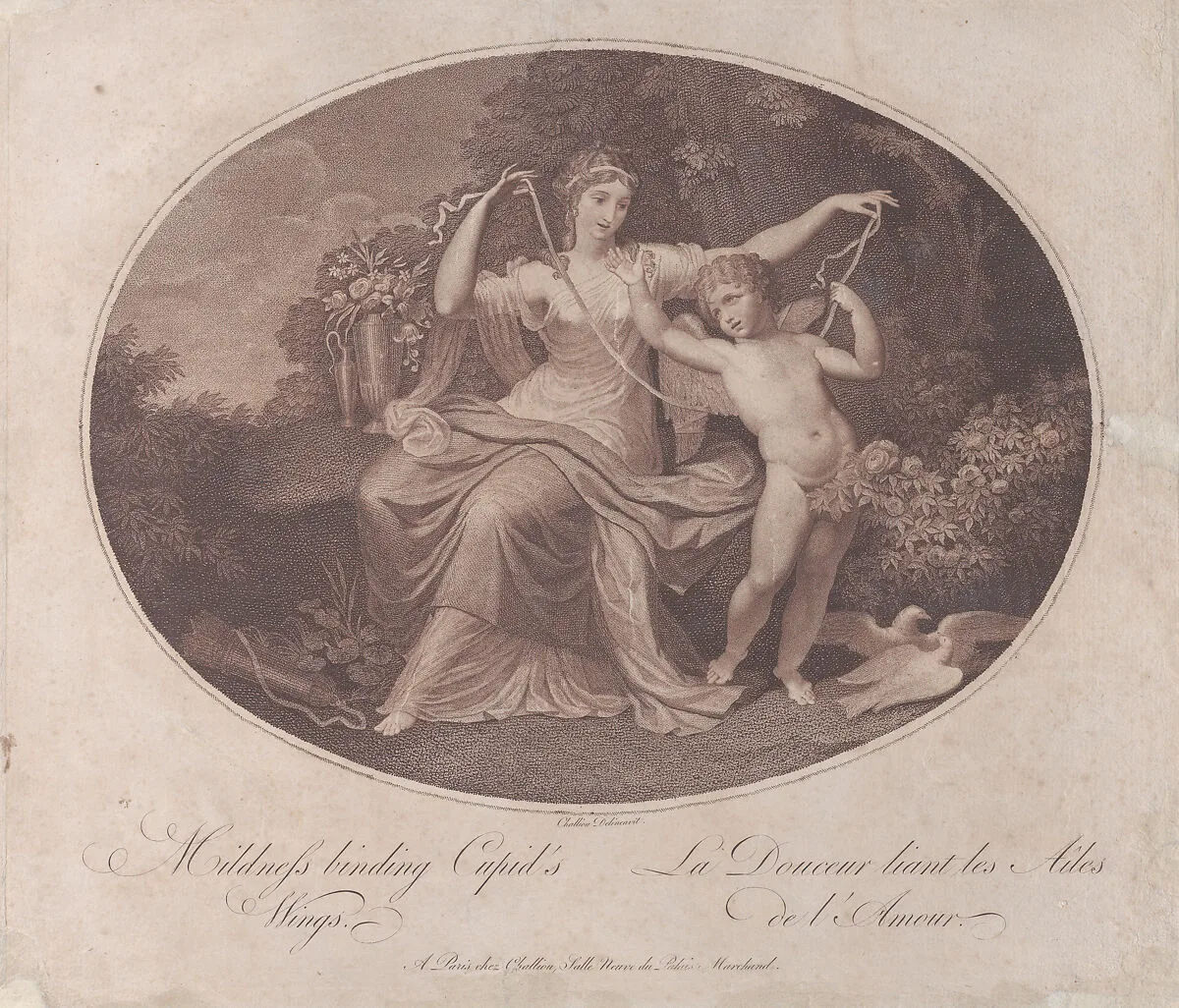 Mildness binding Cupid's Wings — Chaillou, P.J.