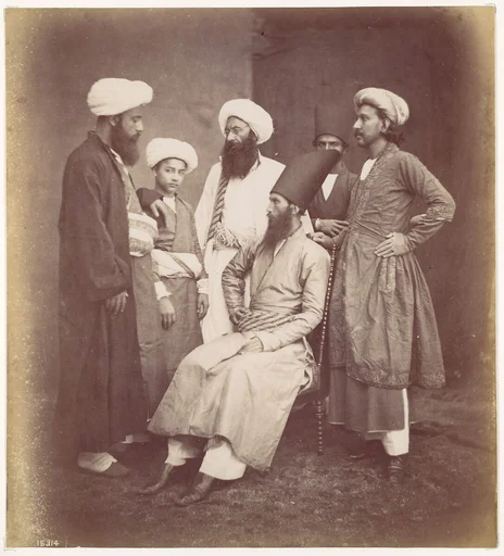 [Six East Indian Men]