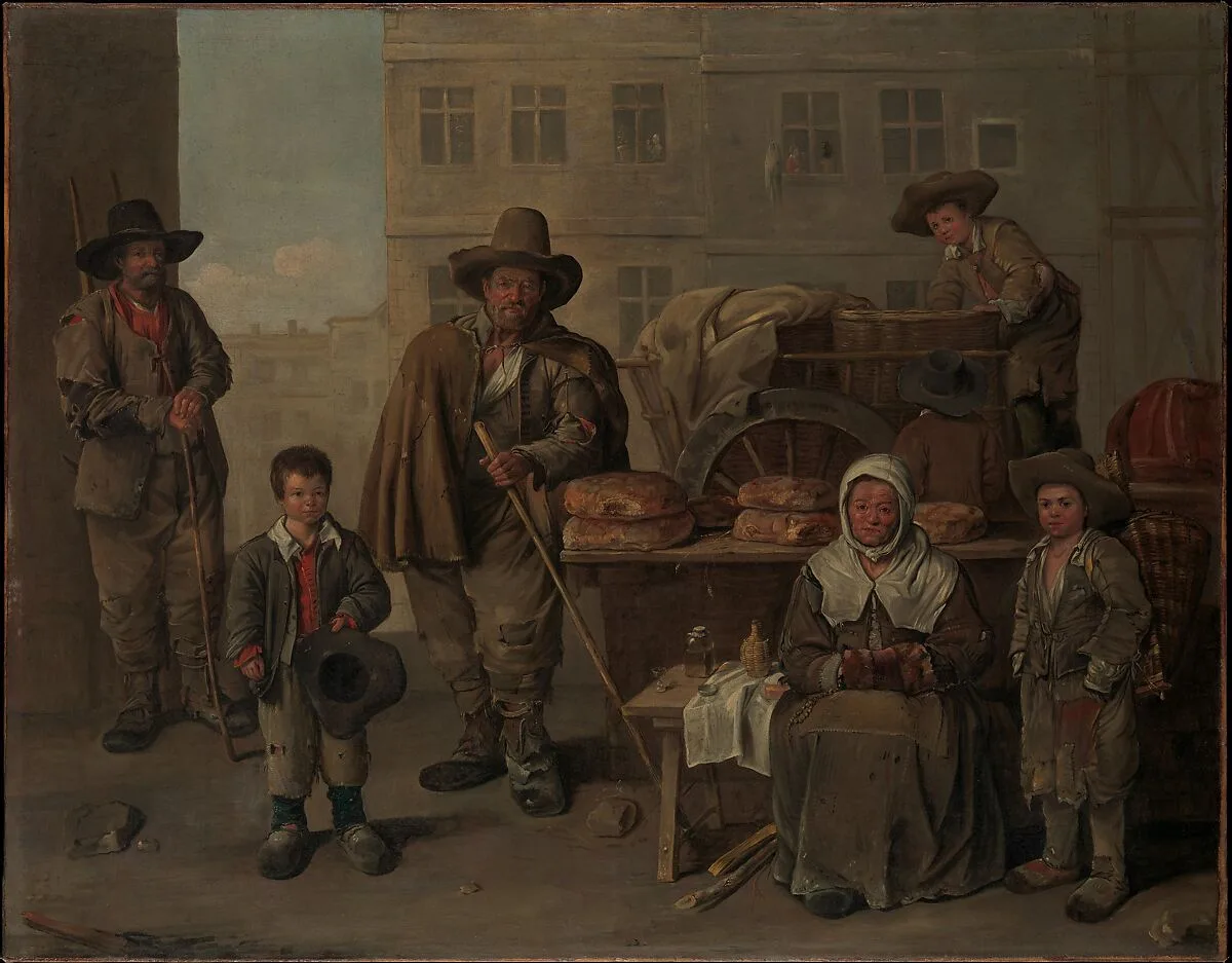 The Baker's Cart — Jean Michelin
