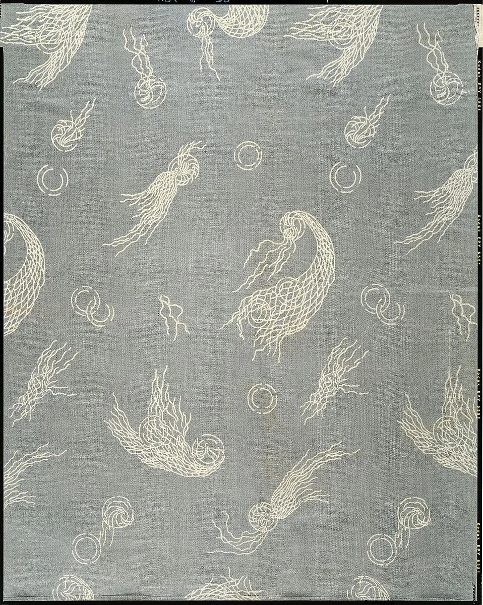 Nets-and-bubbles textile — Associated Artists