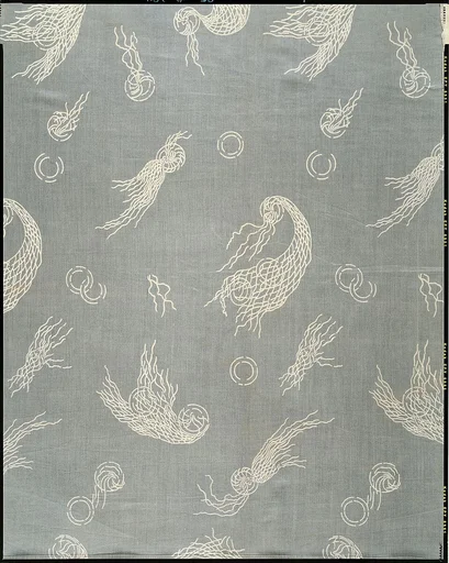 Nets-and-bubbles textile