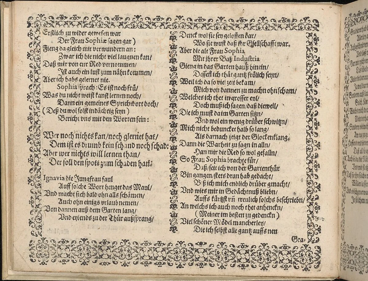 Newes Modelbuch in Kupffer (Page 7r) — Johann Sibmacher