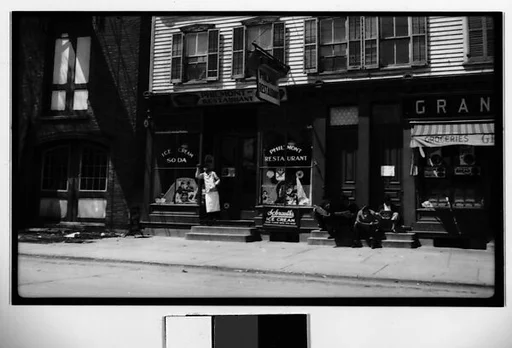 [Street Scene, Philmont, New York]