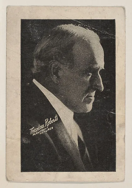 Theodore Roberts, Paramount Pictures, Movie Star trading card (W500) — Unknown