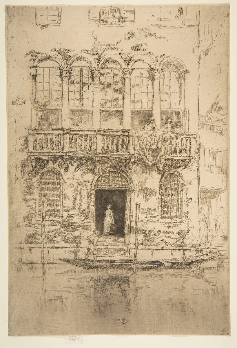 The Balcony — James McNeill Whistler