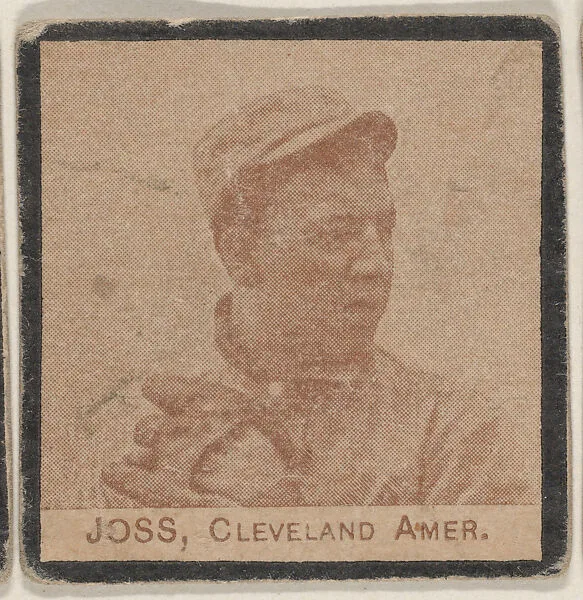 Joss, Cleveland Amer. from the Jay S. Meyer Base Ball Snap Shots candy series (W555) — Jay S. Meyer Confectioners, Philadelphia