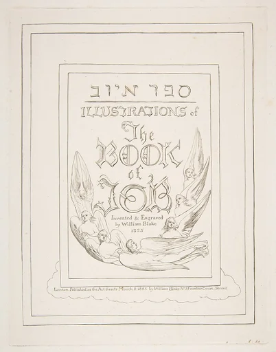 Title Page: Illustrations of the Book of Job