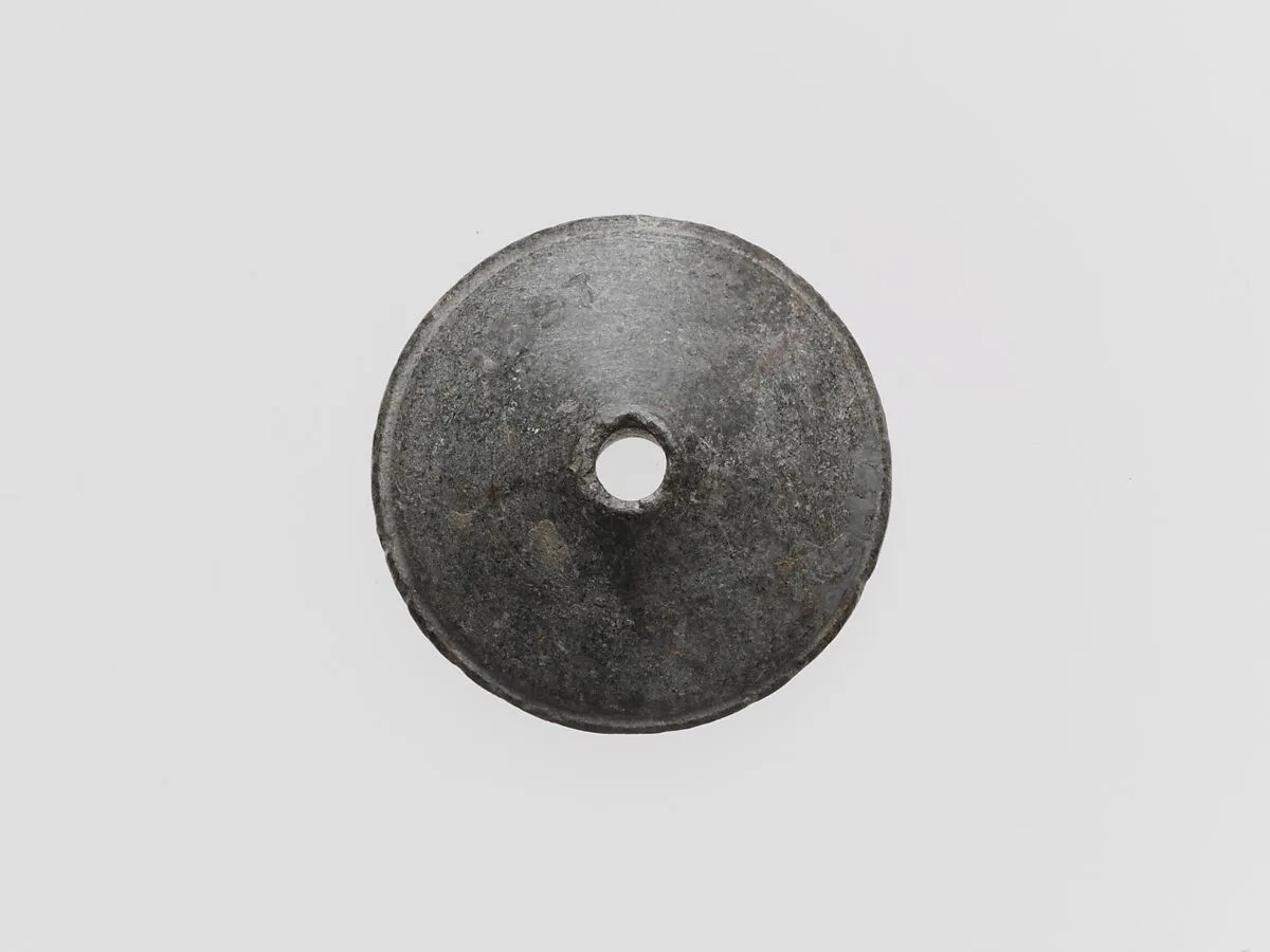 Chlorite spindle whorl — Unknown