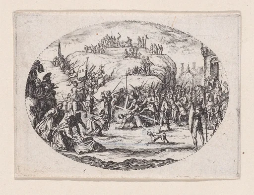 Reverse Copy of Le Petit Portement de Croix (The Small Carrying of the Cross)