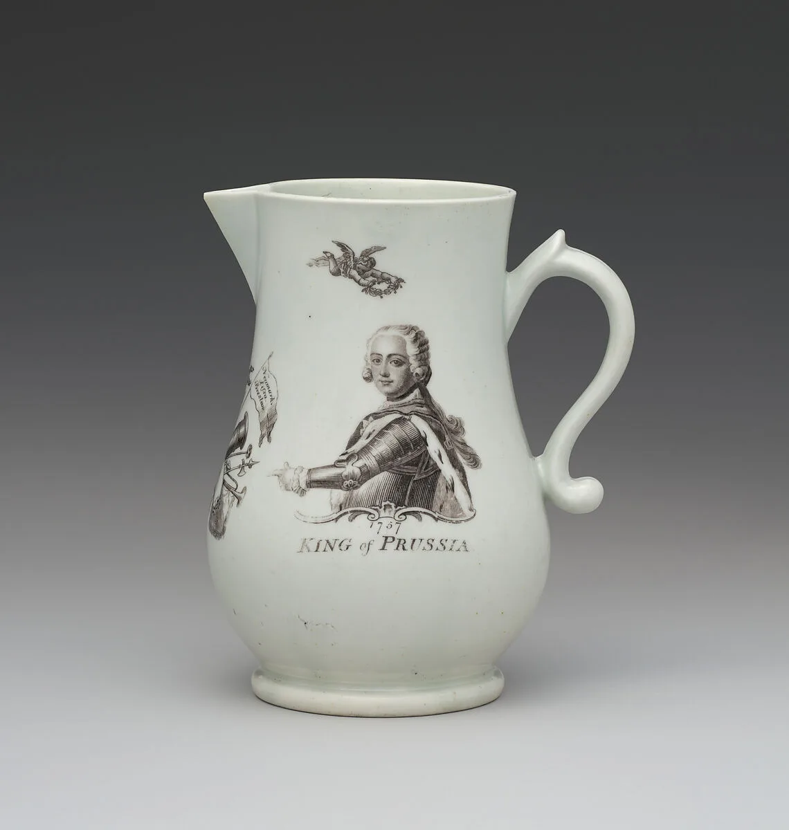 Jug — Worcester factory|Robert Hancock|Antoine Pesne