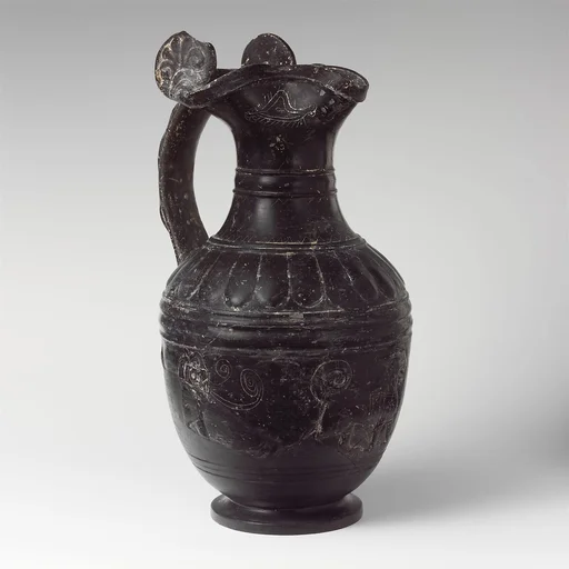 Terracotta oinochoe (jug)