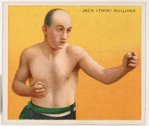 Jack (Twin) Sullivan, Boxing, from Mecca & Hassan Champion Athlete and Prize Fighter collection, 1910 — Mecca Cigarettes