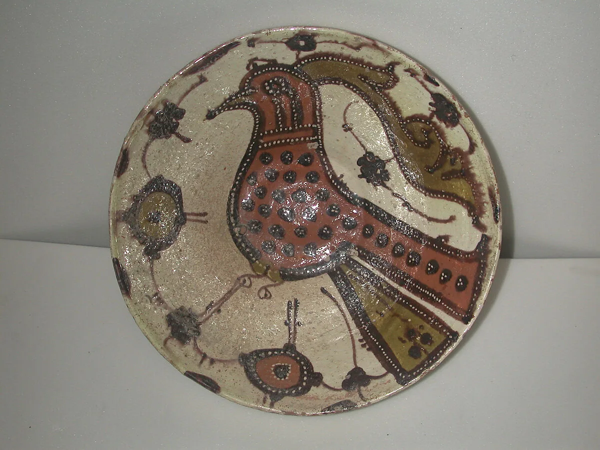 Bowl with Bird and Flowers — Unknown