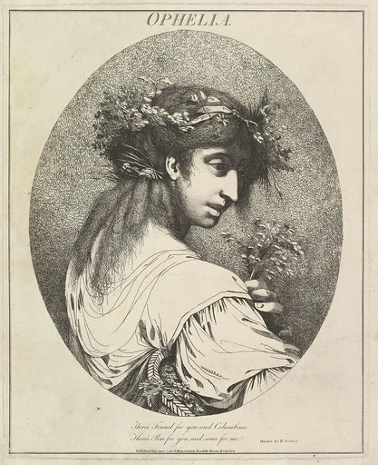 Ophelia (from "Twelve Characters from Shakespeare")
