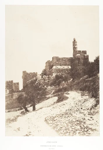 Jérusalem, Forteresse de David (citadelle), Face Ouest