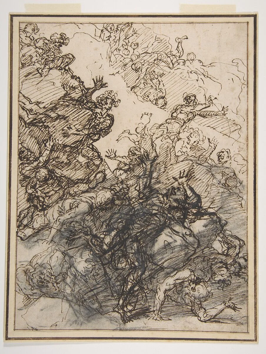 The Fall of the Giants — Salvator Rosa