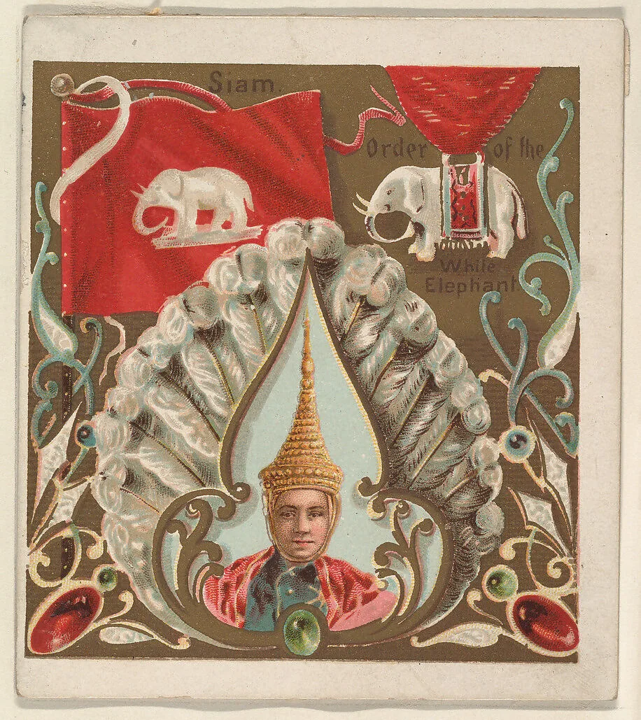 Siam, from the International Cards series (N238), issued by Kinney Bros. — Kinney Brothers Tobacco Company