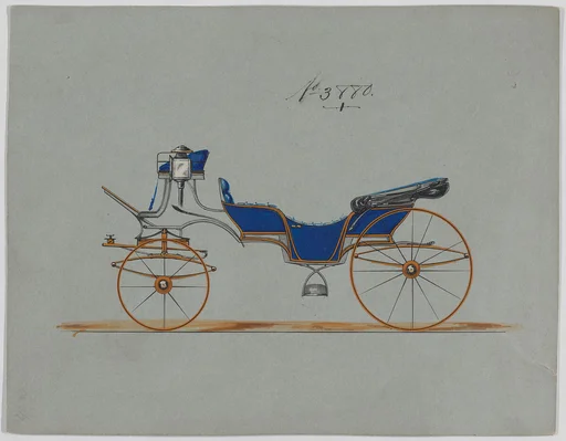 Design for Vis-à-vis, no. 3880