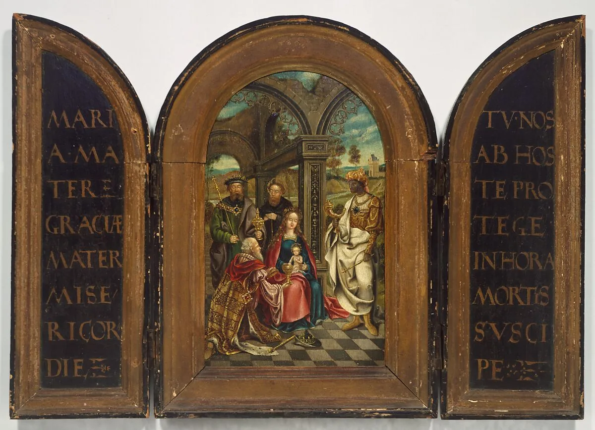 Adoration of the Magi — Imitator of Netherlandish (Antwerp Mannerist) Painter