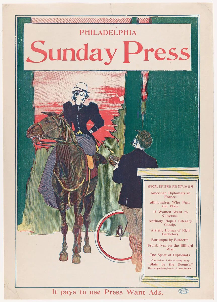 Philadelphia Sunday Press: November 10th — George Reiter Brill