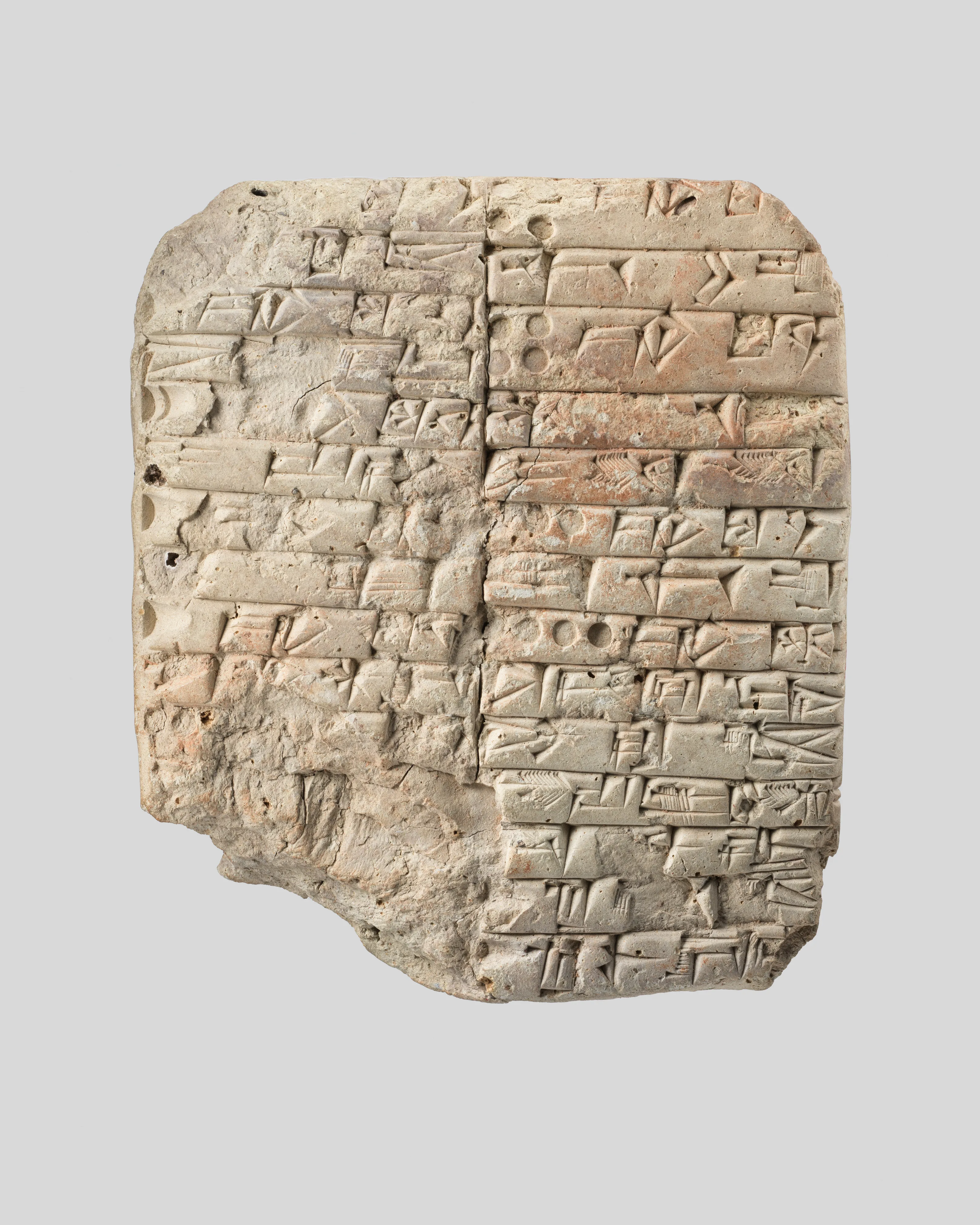 Cuneiform tablet: account text concerning bitumen, Quradum archive — Unknown