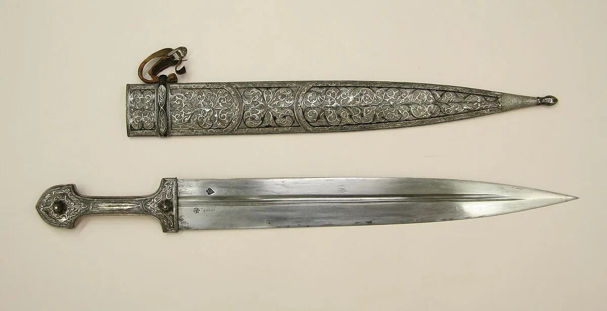 Dagger (Kindjal) with Scabbard — Unknown