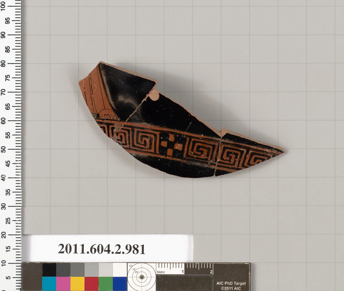Terracotta fragment of an oinochoe: chous (jug) — Unknown