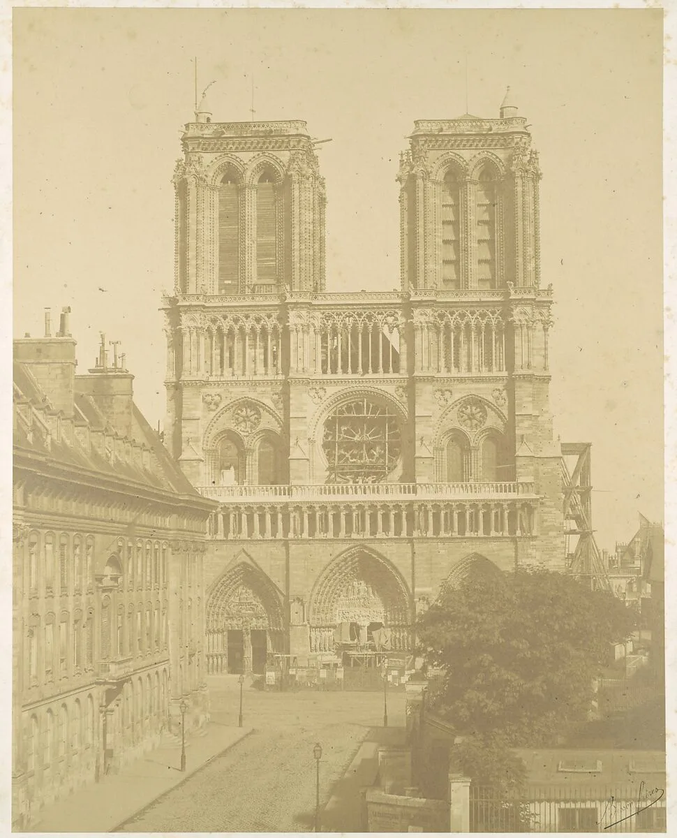 Notre Dame, Paris — Louis-Auguste Bisson|Auguste-Rosalie Bisson|Bisson Frères