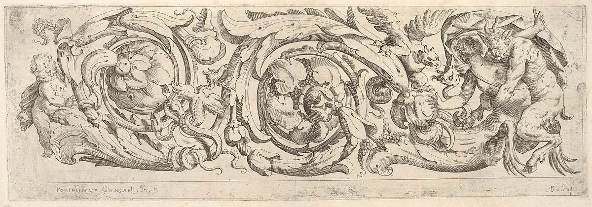 Disegni Varij di Polifilo Zancarli (Friezes) — Polifilo Giancarli|Odoardo Fialetti
