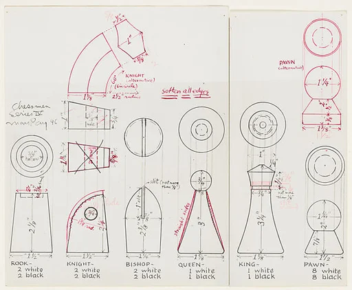 Design for Chess Pieces